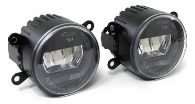 Klarglas LED Nebelscheinwerfer mit Tagfahrlicht  für Ford C Max Fiesta IV Fusion