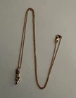 Levian 14K Rose Gold 3 Stone Diamond Pendant Necklace 18”