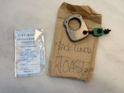 PNW Toast Co TSAOT EDC Fidget Nuck Toy Pocket Art W/ CoA & Original Packaging