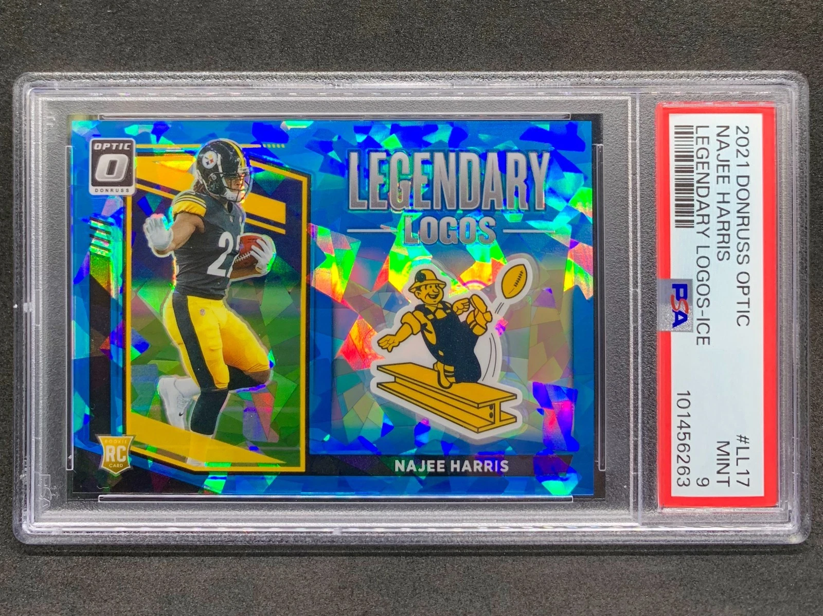 Najee Harris Panini Donruss Optic Legendary Logos #LL17 Ice