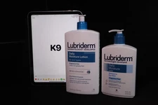 Lubriderm Daily Moisture Lotions – Fragrance Free & Vitamin B5, 24oz + 16oz Pack