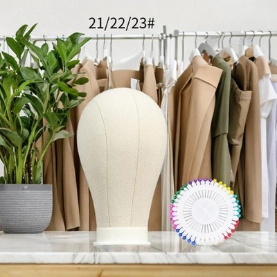 Canvas Block Head Perücken und Hüte Display Ständer für