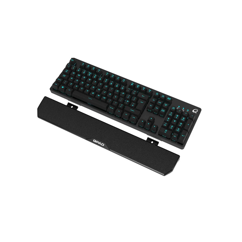QPAD Pro MK40 Gaming-Tastatur Halbmechanisch LED Metall schwarz - Bild 2 von 3