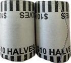 2 Rolls Kennedy Half Dollar Unsearched Bank Roll-20 COIN ROLL-Sealed Rolls