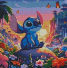 Stamped Cross Stitch Kits - Needlepoint Counted 13.8x13.8 inches, stitich 