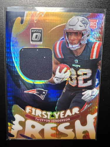 2025 Donruss Optic TreVeyon Henderson Blue Hyper (RAW)