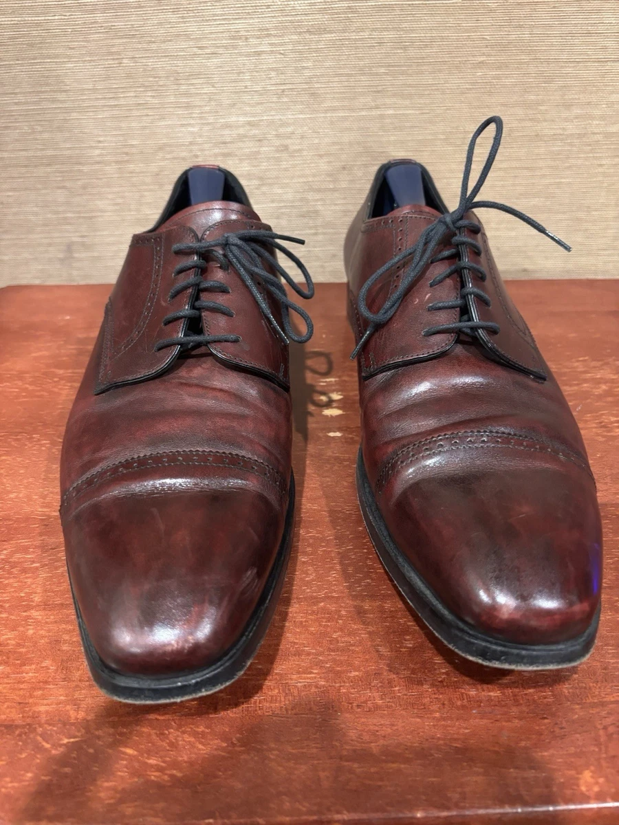 Prada Men’s Leather Dress Shoes US 10 EE Mens Brown Wingtip Oxford Shoe PRADA Leather Upper Wingtip Dress Shoes for Men for sale | eBay main image 4