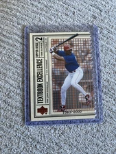 1999 Upper Deck Textbook Excellence Double #T28 Juan Gonzalez /2000 - NM-MT