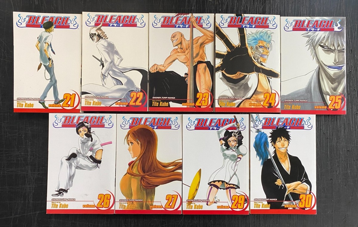 Bleach (2004) #'s 1-27, 29 30 + Shonen Jump Bleach Sealed DVD Viz