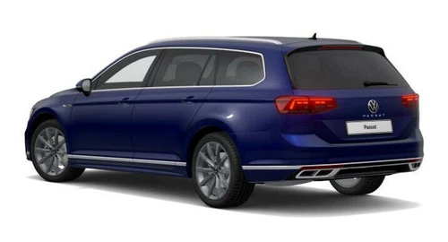 Genuine Splash Guards Mud Flaps FOR VW 2016-2023 Passat R-Line GTE Estate B8 3G - Picture 8 of 10
