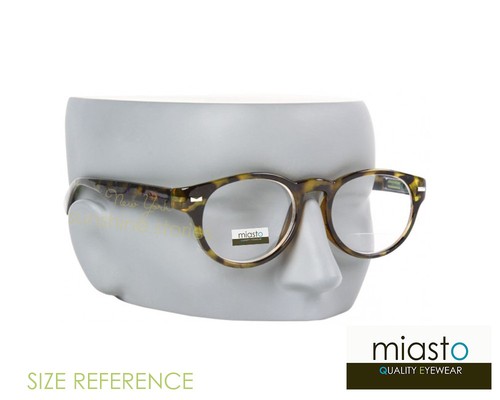 NWT$39.99 MIASTO PREPPY ~BIFOCAL~ RETRO NERD ROUND READER READING GLASSES - Picture 20 of 71