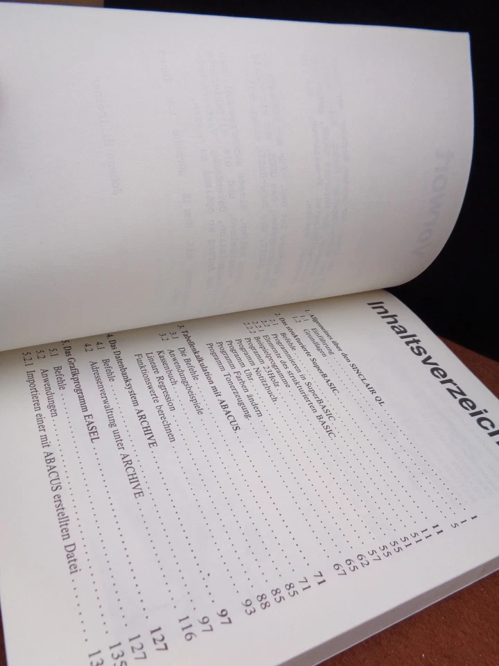 SINCLAIR QL -- ANWENDUNGEN MIT DEM SINCLAIR QL (HOFACKER - BUCH) - Bild 3 von 4