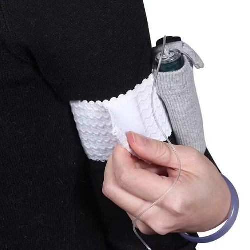 Brazalete Cinturón Bomba Insulina con Bolsillo para Suministros Diabéticos Transpirable - Imagen 7 de 21