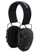Walker's Razor Rechargeable Electronic Ear Muffs 80 Hours Battery Life Black