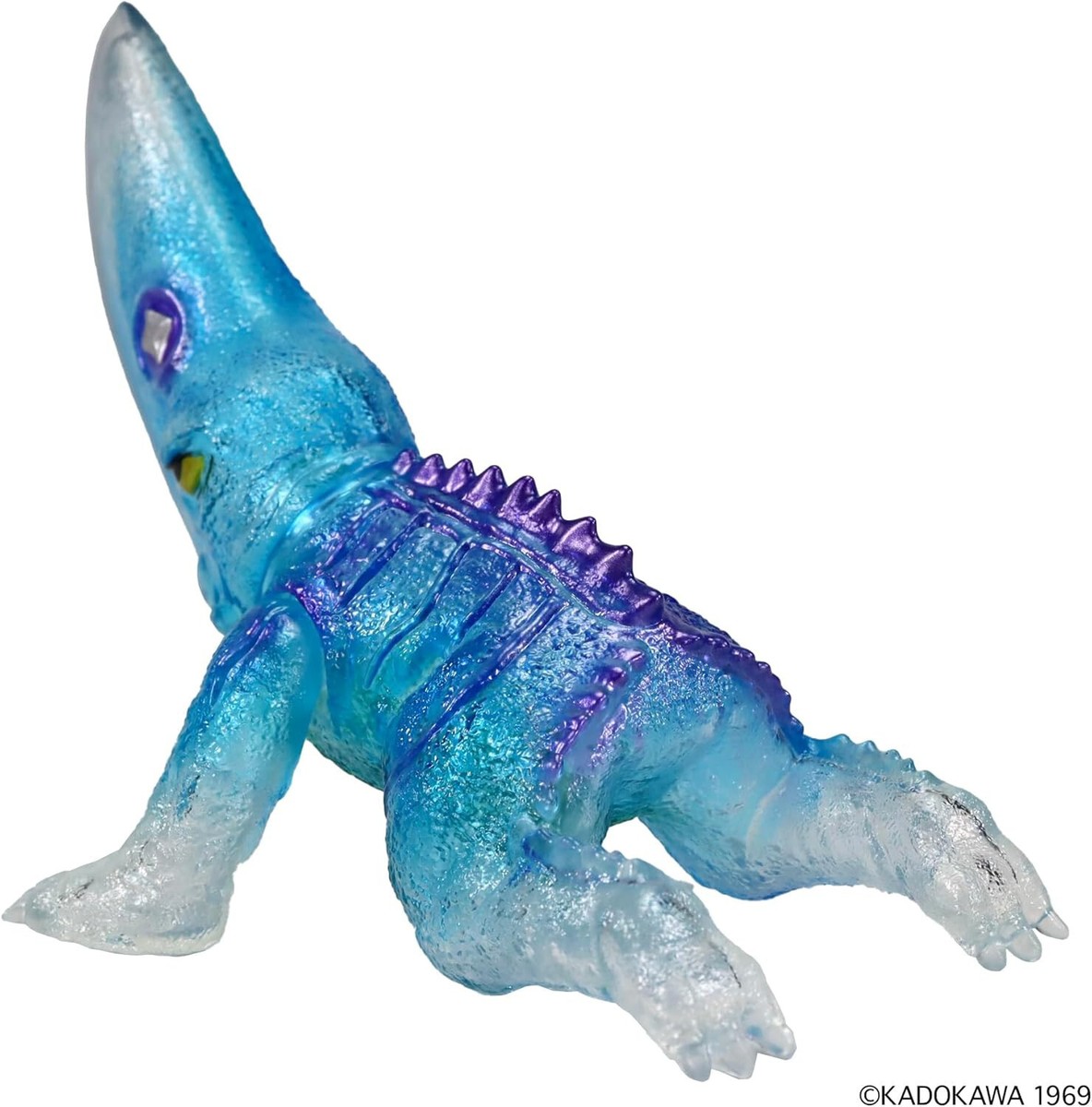 CCP MIDDLE SIZE SERIES GAMERA Vol.2 GUIRON 1969 Clear Blue Ver