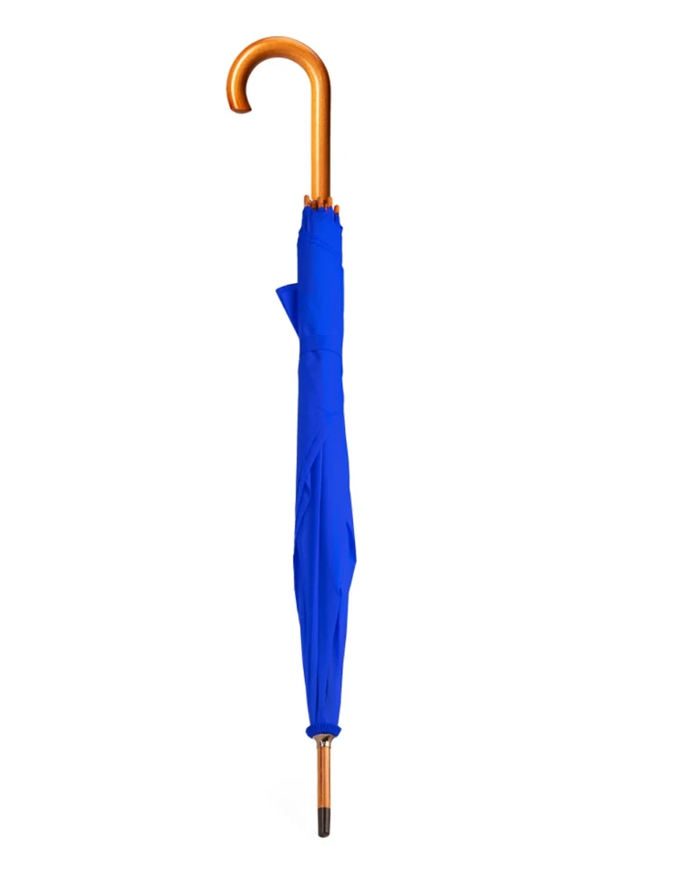 OMBRELLO PIOGGIA AUTOMATICO ANTIVENTO MANICO CURVO DIAMETRO 105CM UOMO DONNA - Immagine 4 di 4