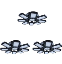 LED Garage Light 9000000LM Super Bright Work Shop Ceiling Light Deformable Bulb