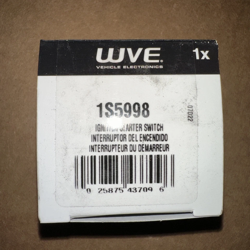 Interruptor de encendido BMW X5 2000-2006 WVE 1S5998 Foto 4 de 4