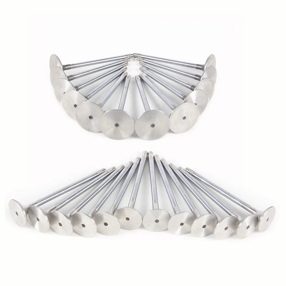 Válvula de escape y válvula de admisión de 2,5L/3,0L para Mercedes Benz C300 E230 S300 Foto 3 de 4