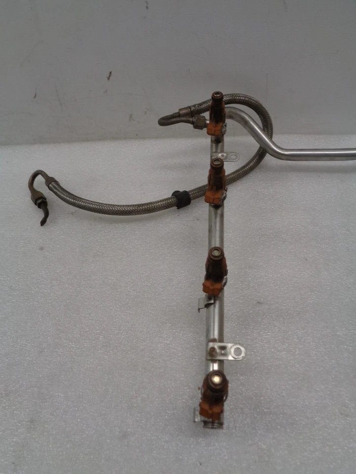 Mercedes S430 W220 2000-2002 riel de combustible con inyectores A1130700595 OEM NS602362 Foto 3 de 4