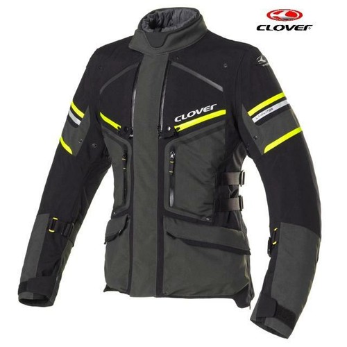 GIACCA MOTO TOURING DA UOMO INVERNALE CLOVER LAMINATOR-2 WP 1710-N/G | eBay