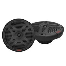 Pyle 6.5" Waterproof 600W Marine 2-Way Speakers (Black, Pair)