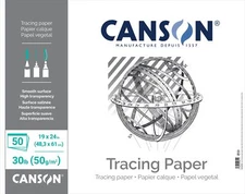 Canson Artist Series Tracing Paper Pad 19"X24"-50 Sheets (Pack of 1)