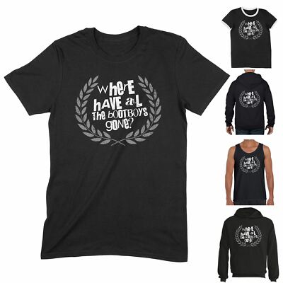 Where Have All The Bootboys Gone T-Shirt - Skinhead Punk Slaughter and The Dogs
