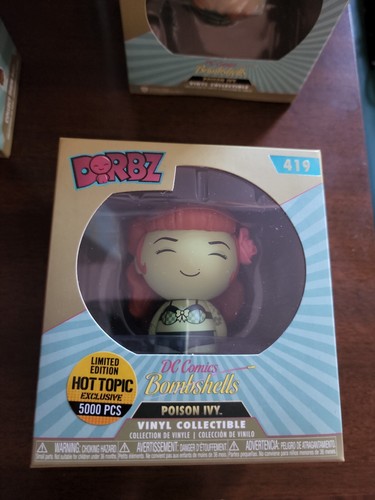 Funko Dorbz Poison Ivy DC Comics Bombshells Hot Topic #419 Versand heute KOSTENLOS  - Bild 1 von 6