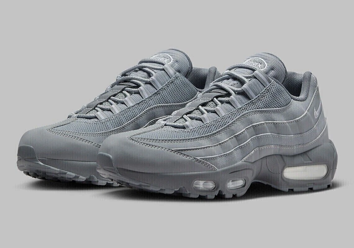 Men s 9.5 Nike Air Max 95 Sneakers FJ4217 001 Wolf Grey White Cool