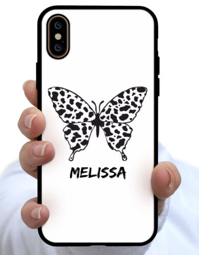Personalised Name Butterfly Phone Case Cover for Apple iPhone  Galaxy #57 - Picture 1 of 4