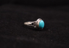 Blue Turquoise Ring, Silver Ring, Handmade Ring, 925 Solid Sterling ring