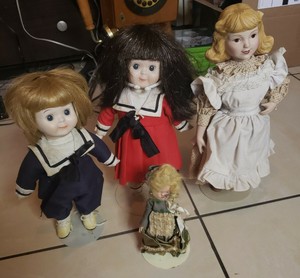 anime muñecas porcelana