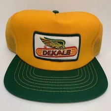 Dekalb Swingster Snapback 70s Seed Hat Dead Stock(H6)