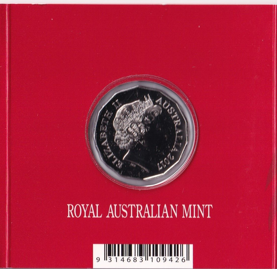 AUSTRALIAN: 2017 50 CENT LUNAR YEAR OF ROOSTER COIN - TETRA DECAGON ...