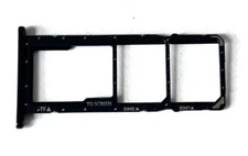 FOR BLU G91 PRO G0530WW REPLACEMENT SIM CARD TRAY HOLDER MEMORY BLUE / SILVER