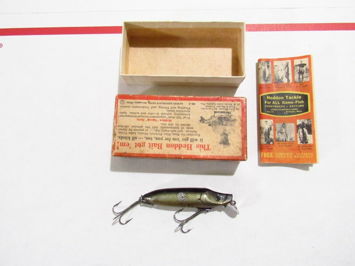 RARE HERRING Heddon River Runt #9409 SH Fishing Lure
