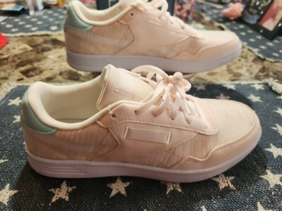 NEW Reebok Sneakers Womens Sz 9 Royal Techque Textile Lt.Peach/Teal Reecycled 