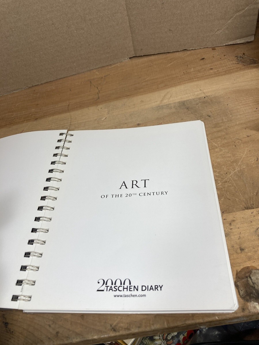 TASCHEN 1999-2000 (TASCHEN冊子） Art Of The 20th Century 2000 Taschen Diary | eBay