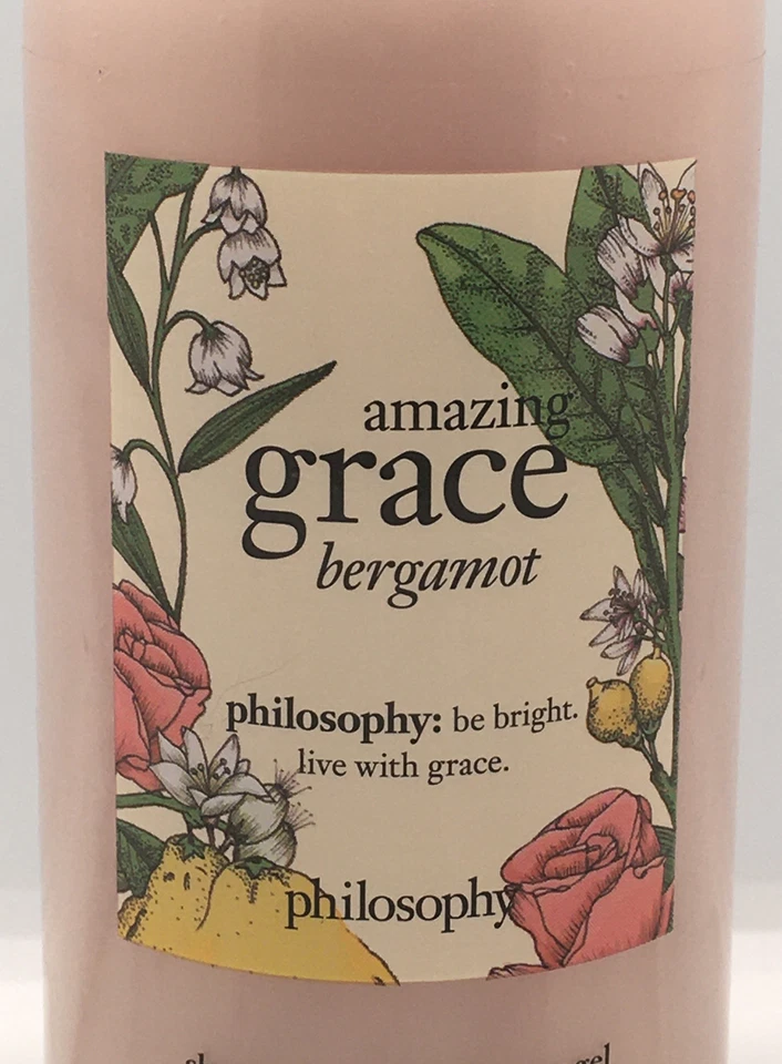 Philosophy - Amazing Grace Bergamot Shampoo, Bath & Shower Gel 16 oz. SEALED NEW - Image 3 of 4