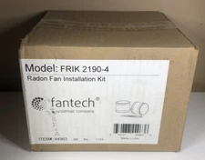 FANTECH Radon Fan Installation Kit FRIK 2190-4