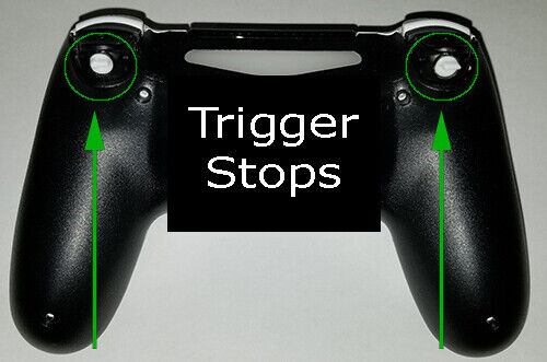 White Scuf Scuff Hair Pin Trigger Stops Stop Replacement Impact Vantage Infinity - Afbeelding 1 van 1