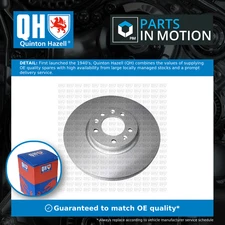 2x Brake Discs Pair Vented fits PEUGEOT EXPERT 1.6D Front 16 to 20 304mm Set QH