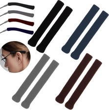 Soft Knitting Cotton Eyeglass Retainers Anti Slip Temple Tips Ear Grippers 55mm