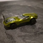 Hot Wheels Redline Torero 1968 Green w/ Opening Hood white interior