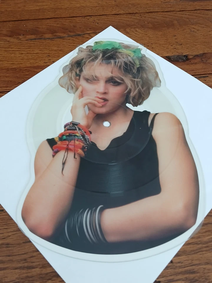 Madonna-Borderline Original Shaped Picture Disc-Mint Condition - Image 4 of 4