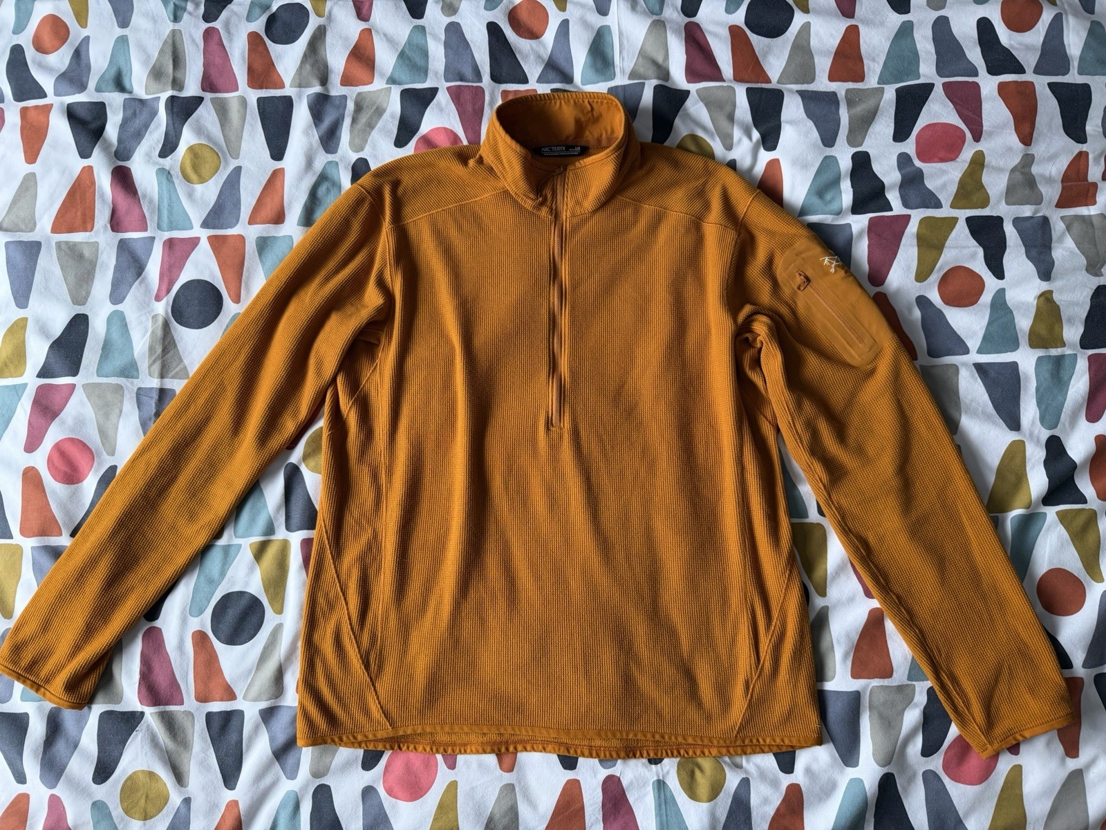 Arc’teryx Men’s Delta LT Zip Neck Large