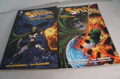 The Spectre Vol 1 + 2 Crimes and Judgement Wrath of God Ostrander Mandrake
