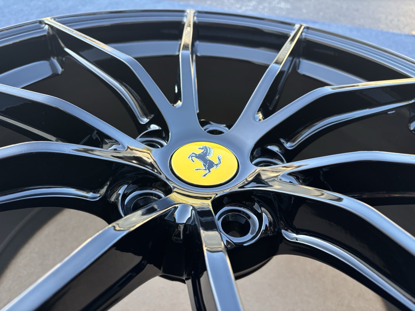 20” OEM FERRARI 812 SUPERFAST GTS F12 TDF LIGHTWEIGHT WHEELS  COMPETIZIONE RIMS