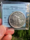 1956 Canada Silver Dollar CCCS PL-65 Cameo